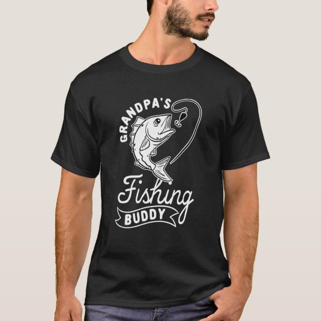 Camiseta Avô Pesca Buddy (Frente)