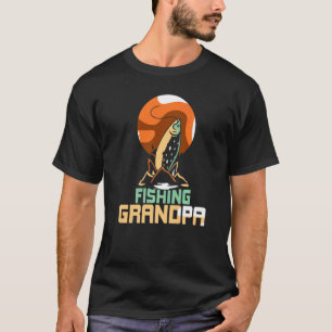 Camiseta Avô Pescador Peixe Pescador Ditados Avô