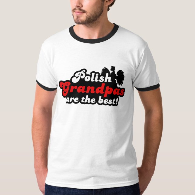 Camiseta Avô polonês (Frente)