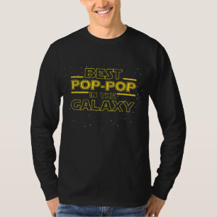 Camiseta Avô Pop-Pop-Presente Melhor Pop-Pop na Galáxia