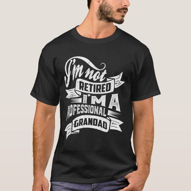Camiseta Avô profissional (Frente)