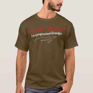 Camiseta Avô profissional aposentado vovô, avó,