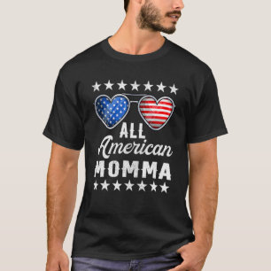 Camiseta Avó Quarto De Julho Mulher Toda Mãe Americana