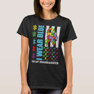 Camiseta Avô Quebra-cabeça Sinalizador Especial Autismo Sen