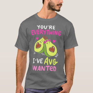 Camiseta Avo queria Vegan Avocado Valentinex27s dia do cora