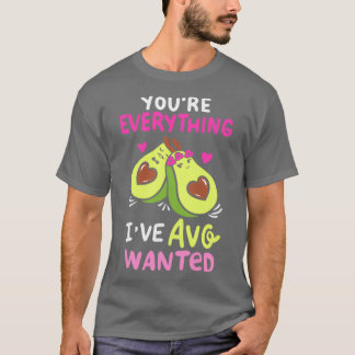 Camiseta Avo queria Vegan Avocado Valentinex27s dia do cora