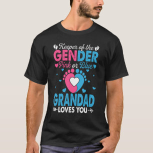 Camiseta Avô Rosa Ou Azul Te Ama Sexo Reveal Bonito