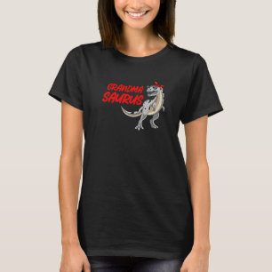 Camiseta Avó Saurus Grandmasaurus Rex Dinossauro Avô