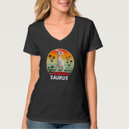 Camiseta Avó Saurus T-Rex Mãe Dinossauro Engraçado Presente