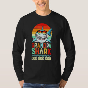 Camiseta Avô Shark Doo Doo Doo Doo