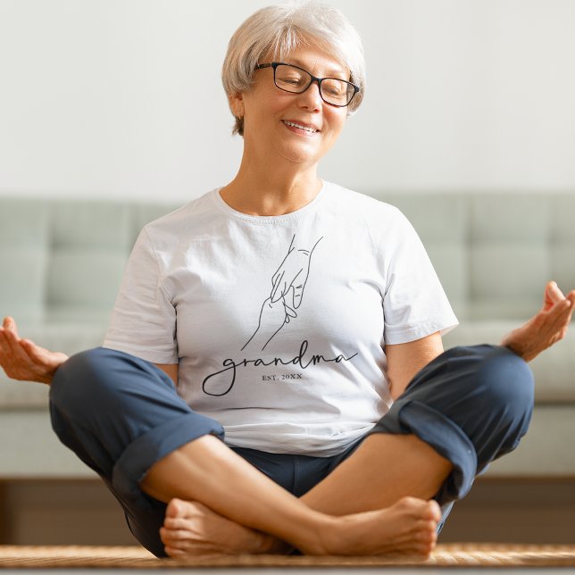 Camiseta Avó Simples Estabelecida (Criador carregado)