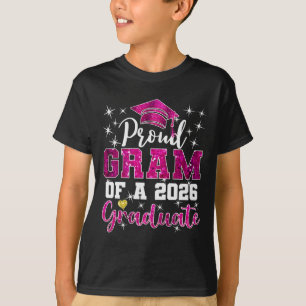 Camiseta Avô Super Orgulhoso de Graduado de 2026 Gradução S