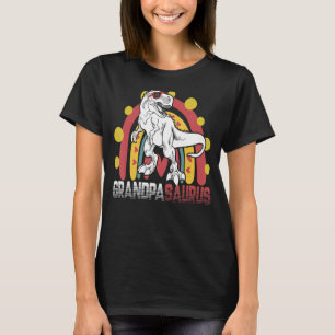 Camiseta Avô Surus Rex Dinossaur Mães Dias de os pais