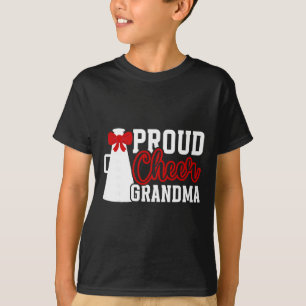 Camiseta Avó Torcedora Orgulhosa Avó Cheerleader