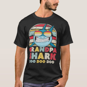Camiseta Avô Tubarão Presente Para Avô