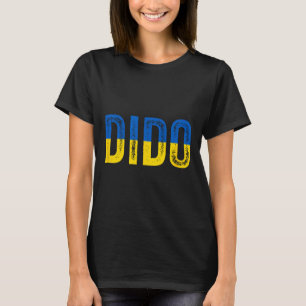 Camiseta Avô Ucraniano Dido Ucrânia Bandeira da Ucrânia