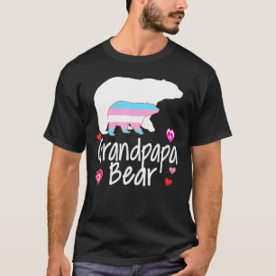 Camiseta Avô Urso Lgbt Transgênero Arco-íris Lgbt Gay L