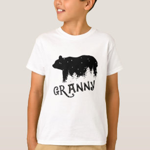Camiseta Avó Urso Presente Dia de os pais da Mãe