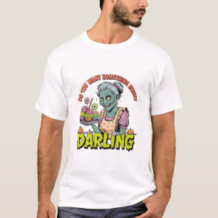 Camiseta Avó Zombie - Querido de Halloween doce