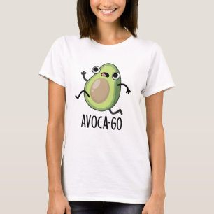 Camiseta Avoca-go Engraçado Avocado Pun