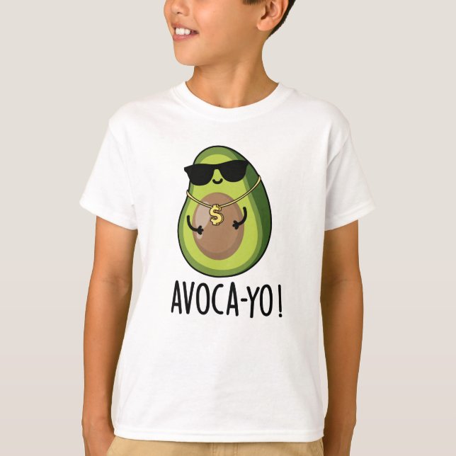 Camiseta Avoca-yo Funny Legal Avocado Pun (Frente)