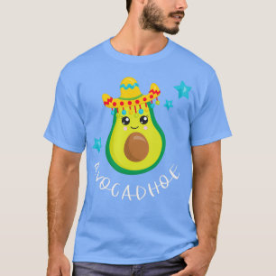 Camiseta AvocadHoe Mexicano Avocado Guacamole com Estrela A