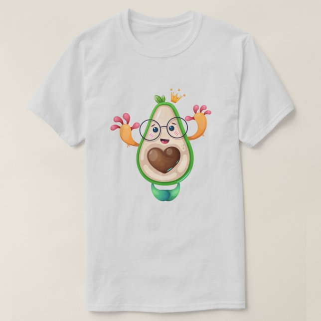 Camiseta Avocado (Frente do Design)