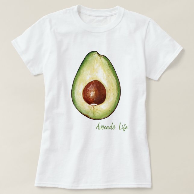 Camiseta Avocado (Frente do Design)