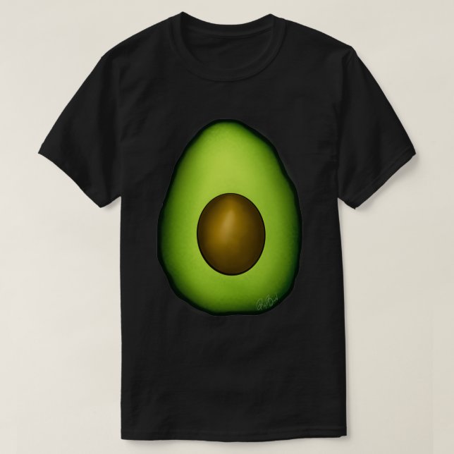 Camiseta Avocado 2 1 (Frente do Design)