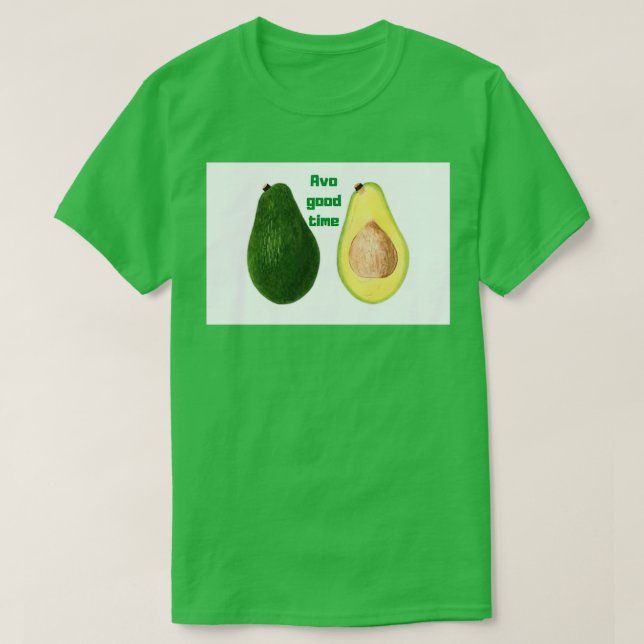 Camiseta Avocado 5 (Frente do Design)