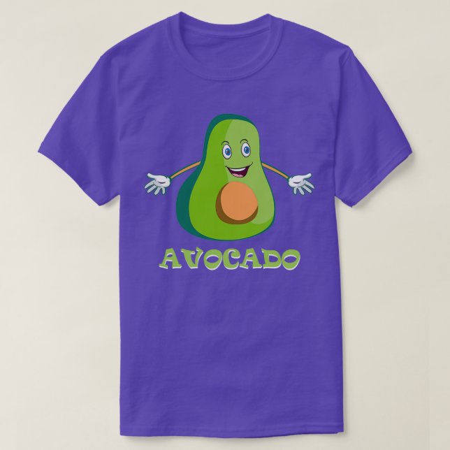 Camiseta Avocado 8 (Frente do Design)