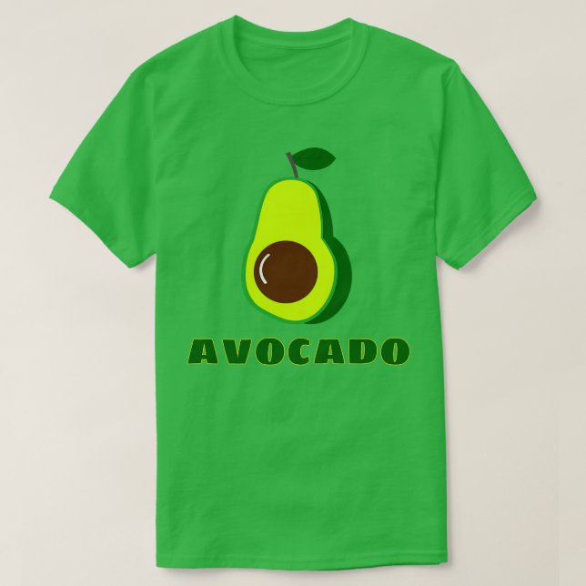 Camiseta Avocado (8) (Frente do Design)