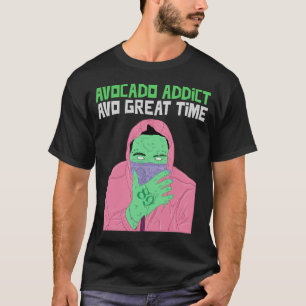 Camiseta Avocado Addito Avo Excelente Tempo Engraçado Avoca