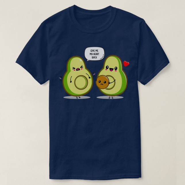 Camiseta Avocado apaixonado (Frente do Design)