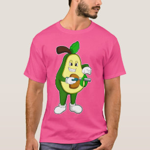 Camiseta Avocado As Hairdresser Com Razor