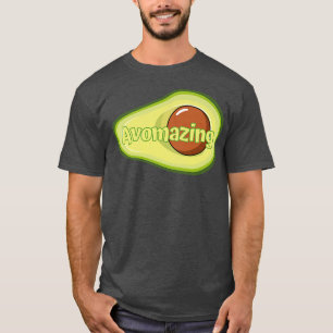 Camiseta Avocado Avocado Avompastoreio vegetariano Comida s