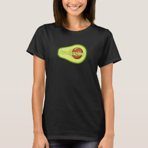 Camiseta Avocado Avocado Avompastoreio vegetariano Comida s