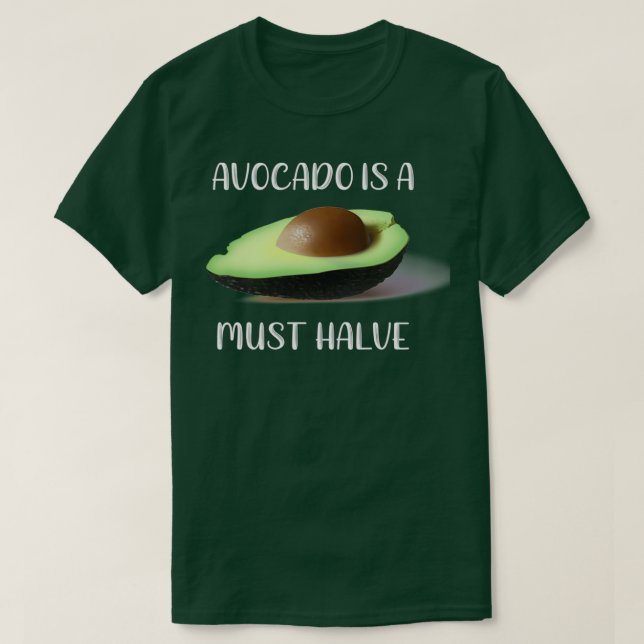 Camiseta Avocado Avocados é um Arco-Indígena (Frente do Design)