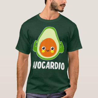 Camiseta Avocado Avocardio Cute Forte Engraçado