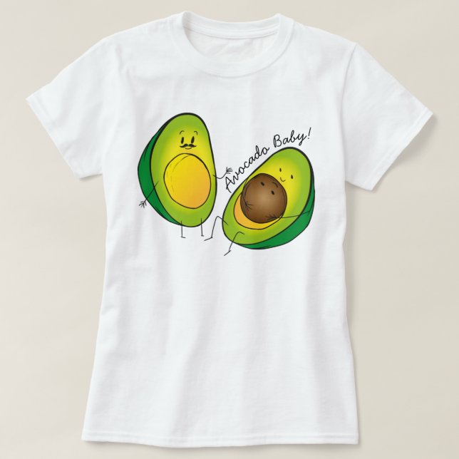 Camiseta Avocado Baby T-Shirt (Frente do Design)