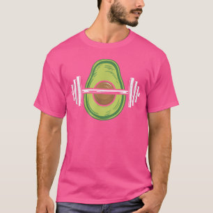 Camiseta Avocado Barbell Funny Vegan Powerinclusive Bodybui