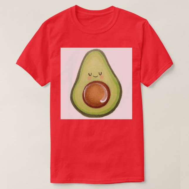 Camiseta Avocado boi (Frente do Design)