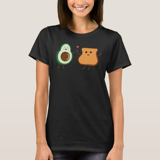 Camiseta Avocado Brinde Engraçado Avocado E Brinde (Frente)