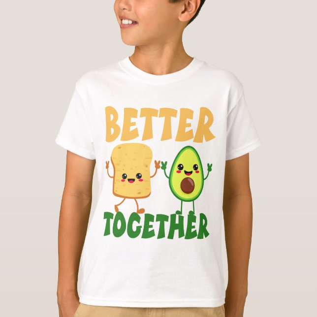 Camiseta Avocado Brinde Melhor Junto (Frente)