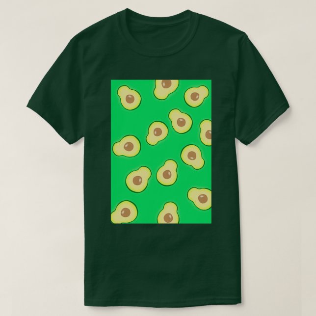 Camiseta Avocado cai (Frente do Design)