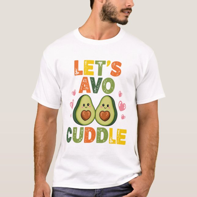 Camiseta Avocado, Casal Engraçado (Frente)