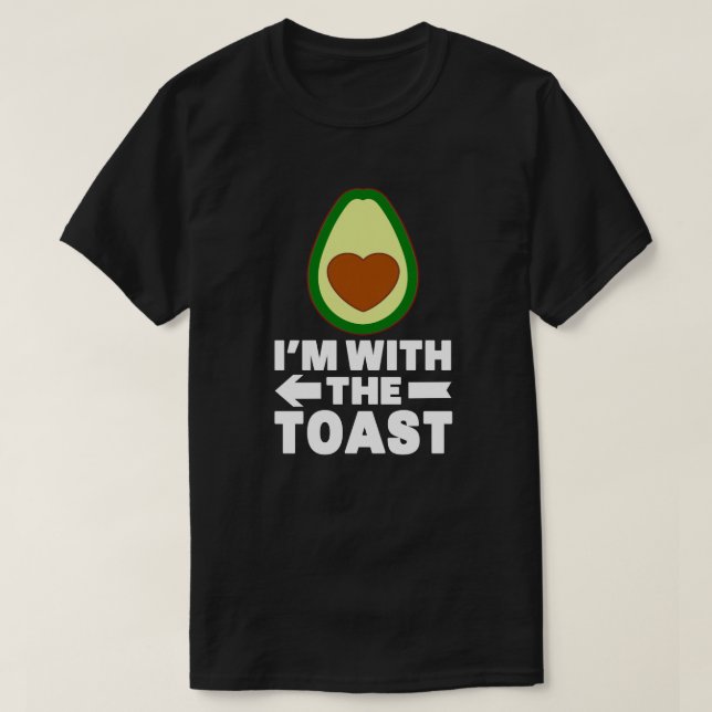 Camiseta Avocado com roupa de Dia das Bruxas de Brinde (Frente do Design)