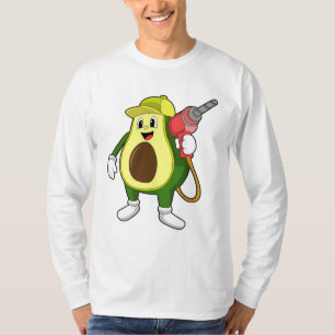 Camiseta Avocado como artesão com Drill