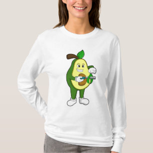 Camiseta Avocado como cabeleireiro com Razor