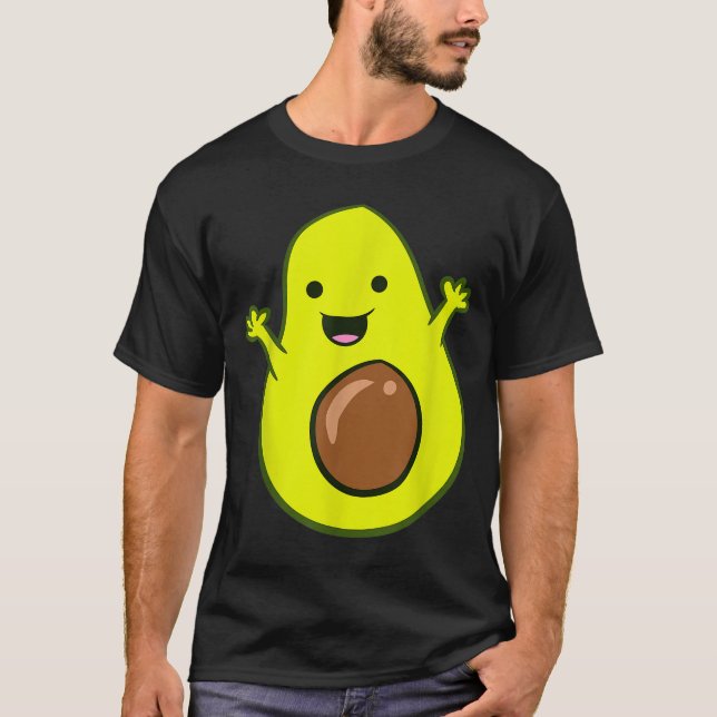 Camiseta Avocado Costume Funny Avocado Halloween Costume Ki (Frente)